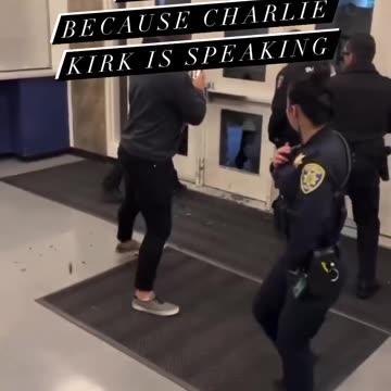 Antifa INSURRECTION at UC Davis because Charlie Kirk speaking?