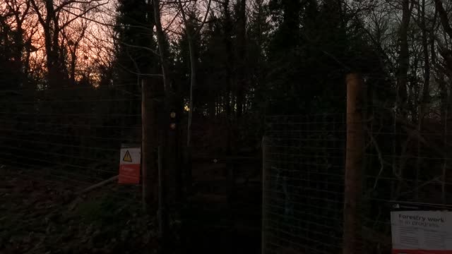 Arrived at the enterance of the woods , Time for a Time warp/speed lapse on the GoPro