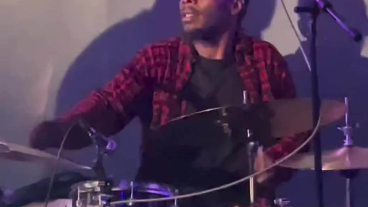 Arthur Rucker on drums 🔥🥁🔥