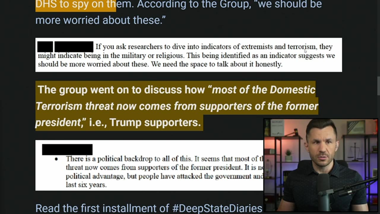 Robert Gouveia Esq. - Trump Voters STILL TARGETED by Biden DHS in 2024