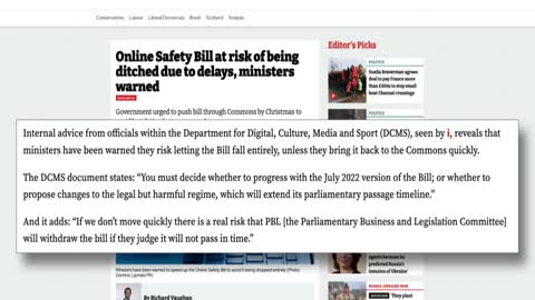 Online Safety Bill for the chop? - UK Column News - 14th November 2022