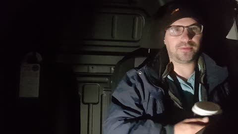 Night vlog in a van..ovelooking Portsmouth..5th Nov 2022