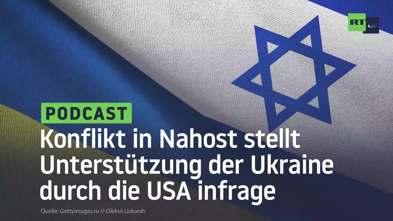 Konflikt in Nahost stellt Unterstützung der Ukraine durch die USA infrage