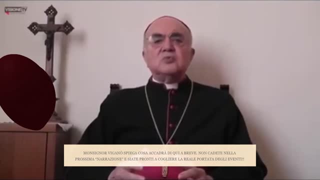 “MONSIGNOR VIGANÒ SPIEGA COSA ACCADRÀ DI QUI A BREVE... NON CADETE NELLA PROSSIMA “NARRAZIONE” E SIATE PRONTI A COGLIERE LA REALE PORTATA DEGLI EVENTI!!”😇💖👍