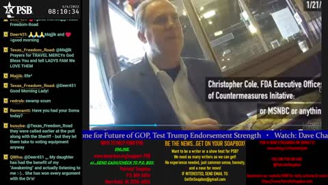 2022-05-04 07:57 EDT - Patriots Soapbox AM: with LadyRWB , MykelJaye & DD