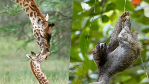 Did you know? Sloths have more neck bones than giraffes