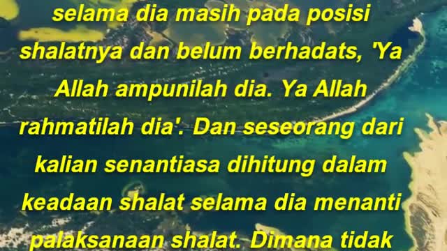 Abu Hurairah berkata, Rasulullah shallallahu 'alaihi wasallam bersabda Para Malaikat berdo'a