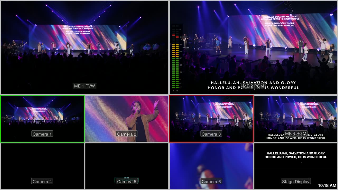 Worship Multiview | Broadcast View | BlackMagic Design | Redemption to the Nations