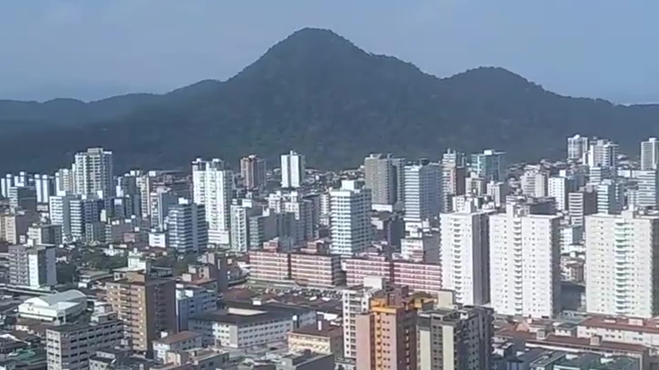 tourist point of my city Praia Grande sp Brazil