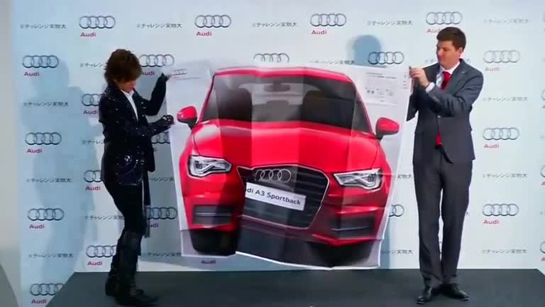 Audi becomes Guinness World Record holder with largest ad