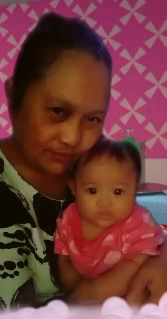 My wife with baby Aliyah