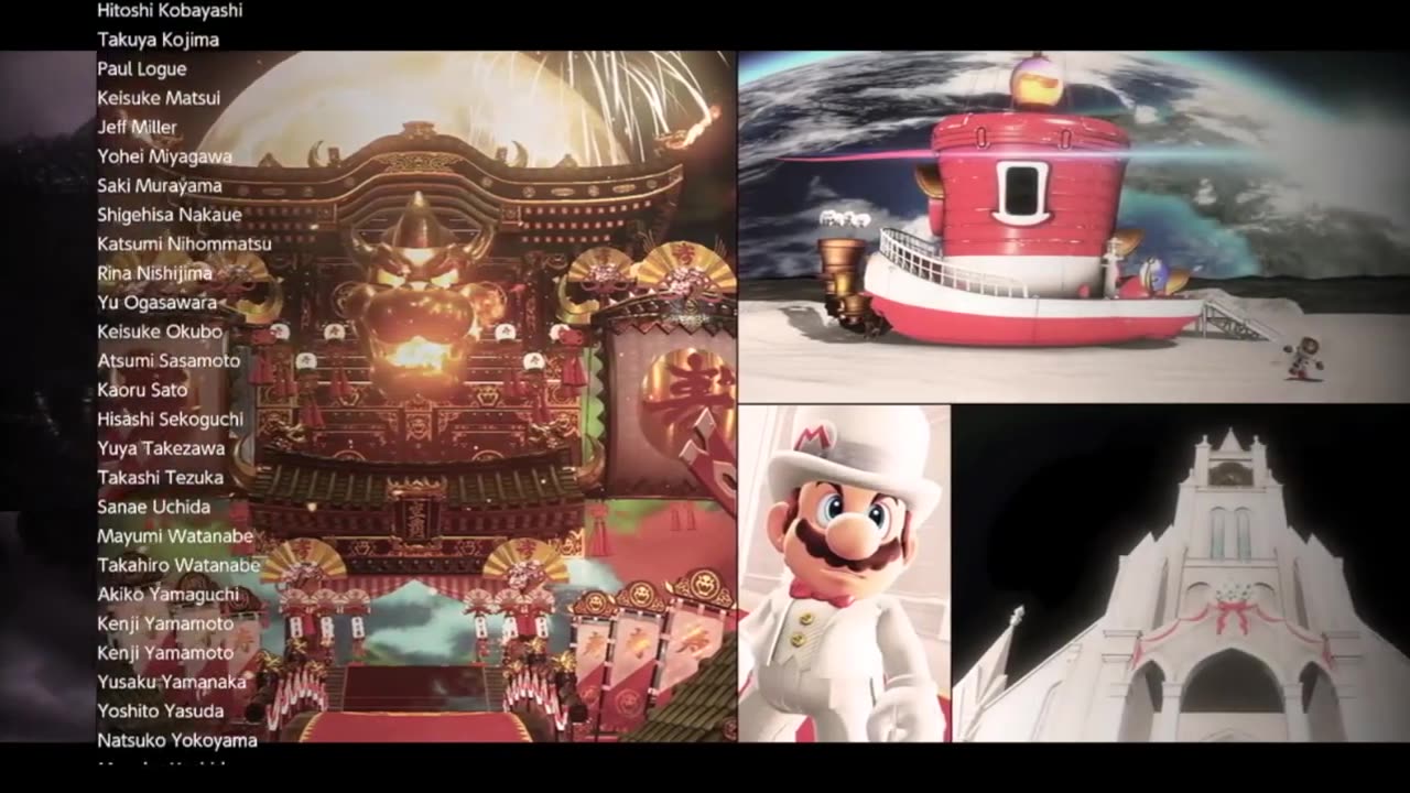 Mario Odyssey ending and final boss