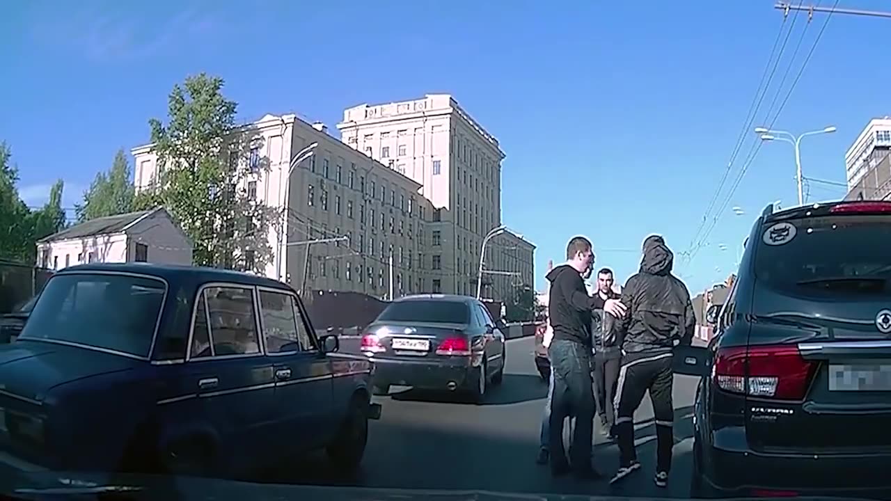 car crashing