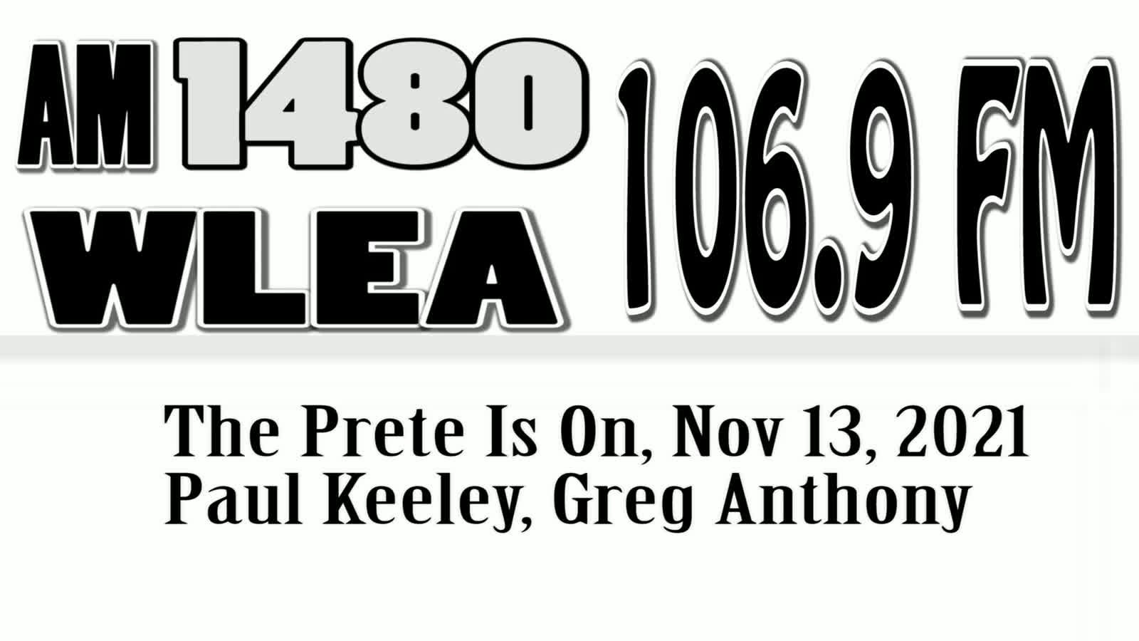 The Prete Is On, November 13, 2021