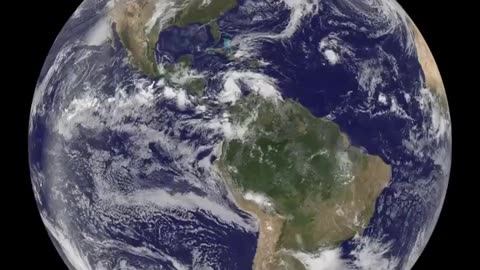 Satellite sees global view of Sundays life