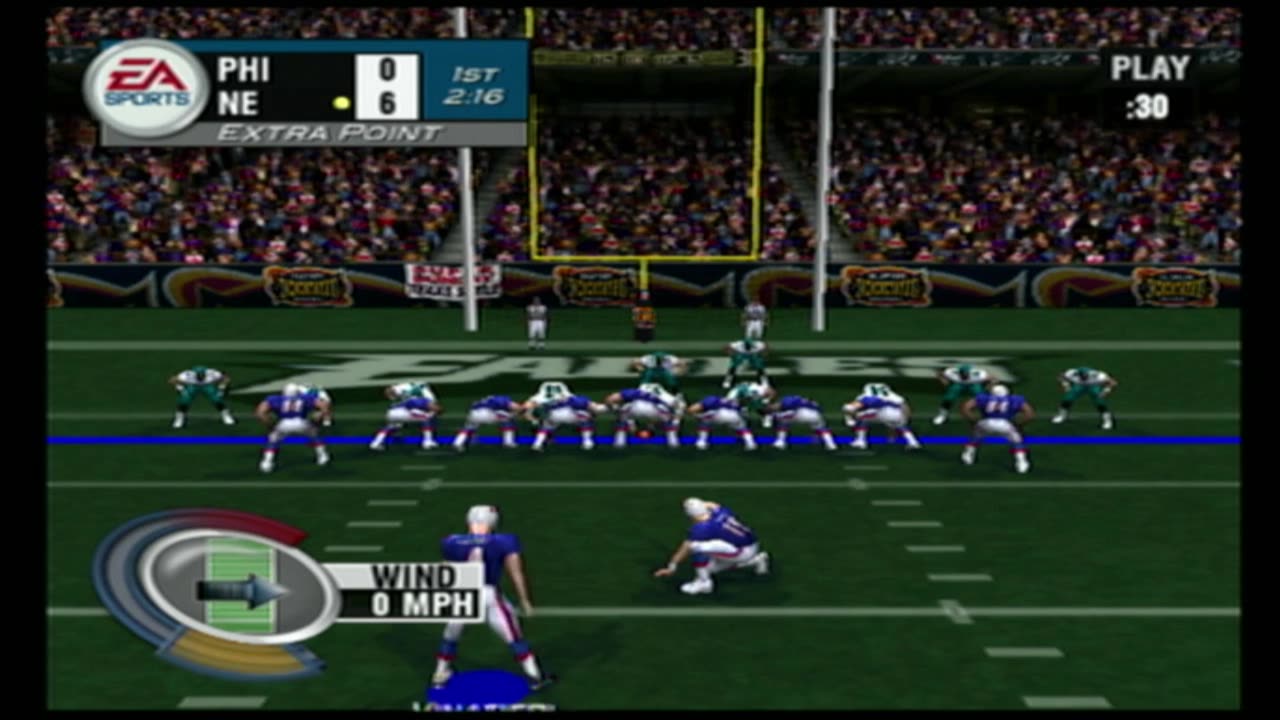 Madden NFL 2004 Franchise Year 1 Super Bowl Eagles VS Patriots