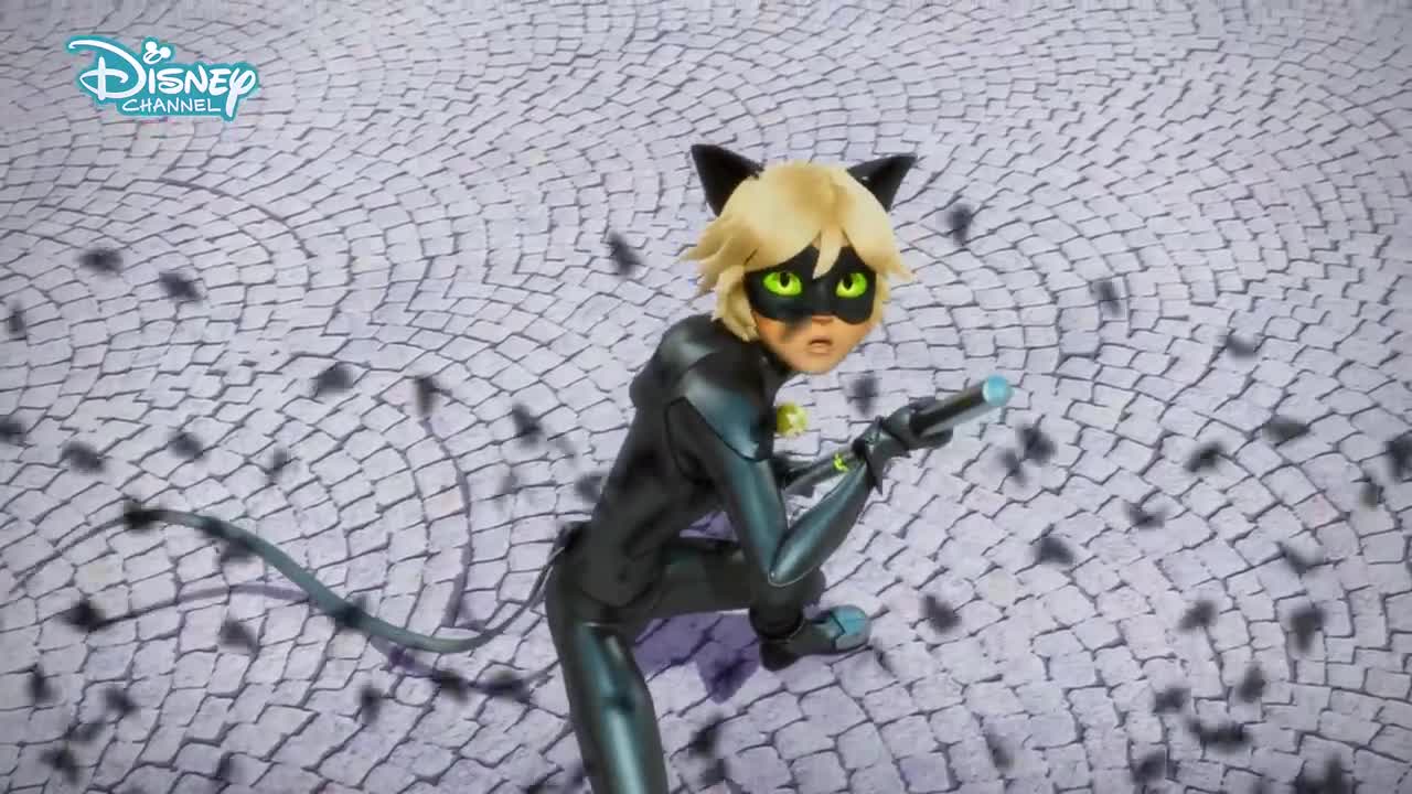 Miraculous Ladybug _ Ladybug vs Hawk Moth 💥 _ Disney Channel UK