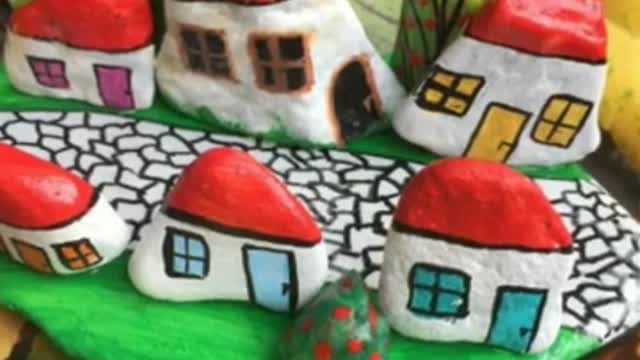 beautiful new ideas of pebble Craft