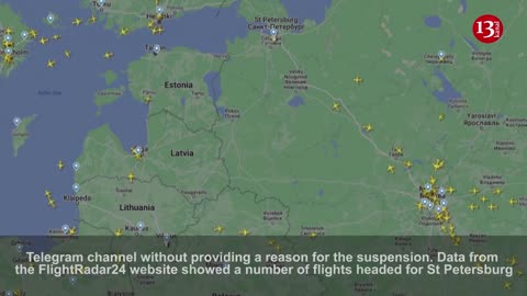 Russia's St Petersburg suspends, then restarts flights due to 'unknown object'