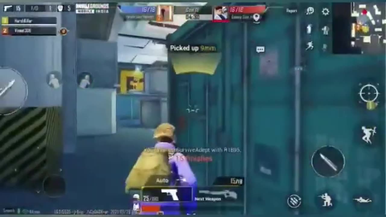 PUBG OP 50 SECS GAMEPLAY WORTH WATCHING!!! >333