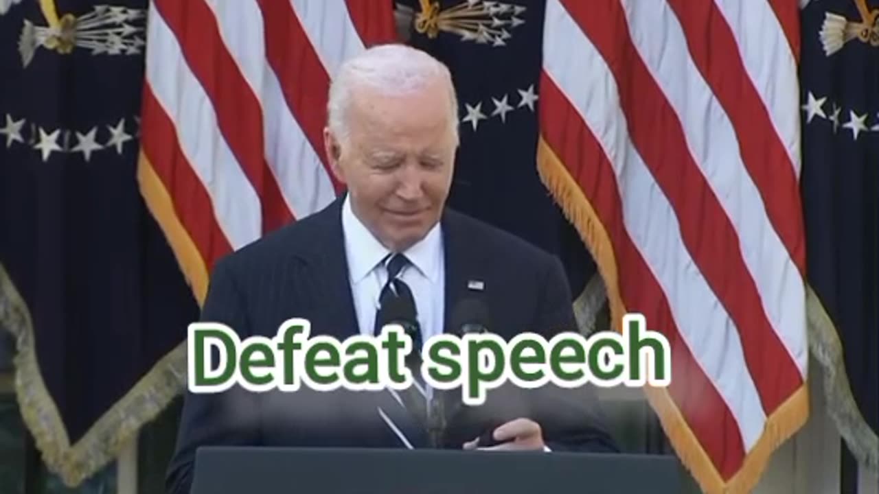 Defeat speech, Biden addresses the nation after Trump's election victory