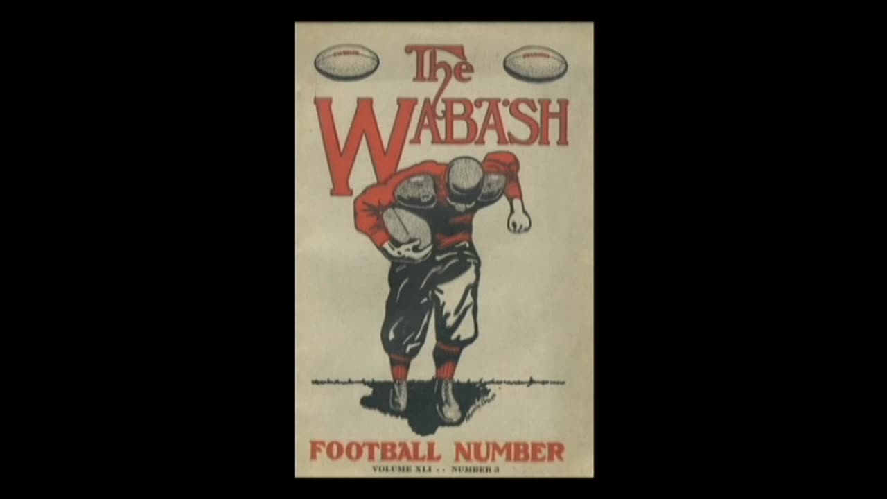 November 11, 1916 - 'Monon Bell Memory' : DePauw vs. Wabash (Bacon Sizzles)