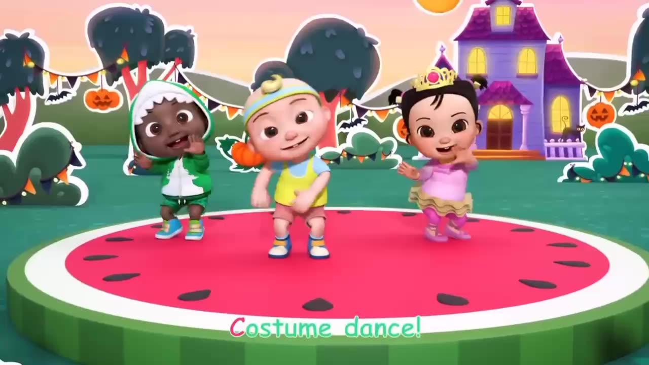 Halloween Costume Party 🎃 | CoComelon Nursery Rhymes & Kids Songs