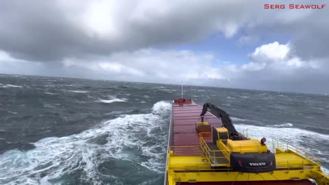 A 10-ball storm in Norway by ship