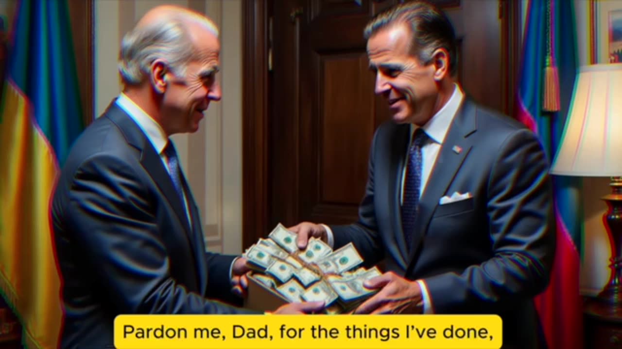 Corieositycreations (YouTube) : Hunter Biden PARDON PARODY