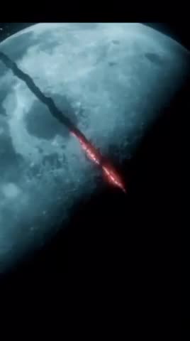 THE MOON IS A BASE FOR TRANSMITTING THE ENERGY INTO THE UNIVERSE