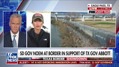 Govt. Kristi Noem: The US southern border is a 'war zone