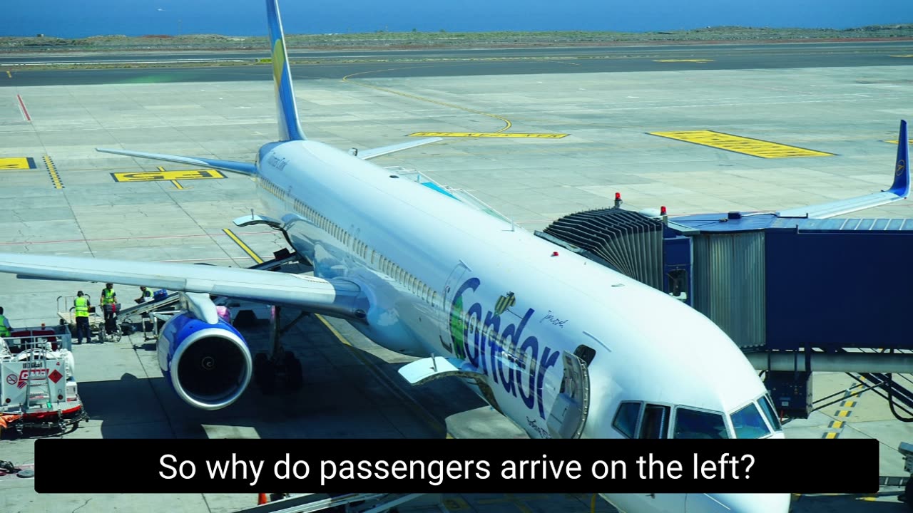 Why do planes board from the left?