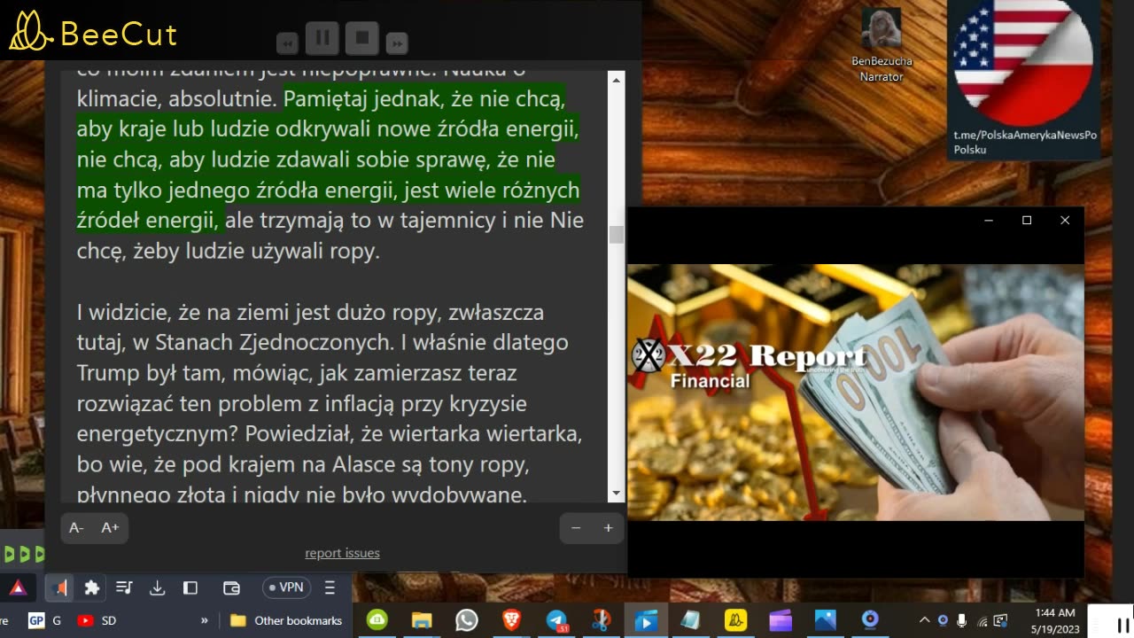 X22 RAPORT🔴3072a Inflacja ukrywa recesję, stany przechodzą na standard złota