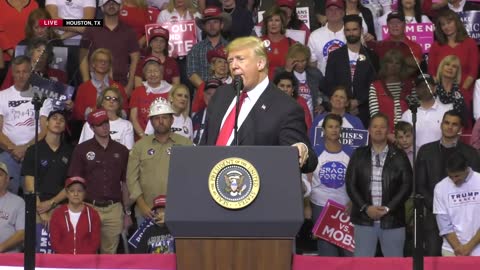 President Trump in Houston, TX