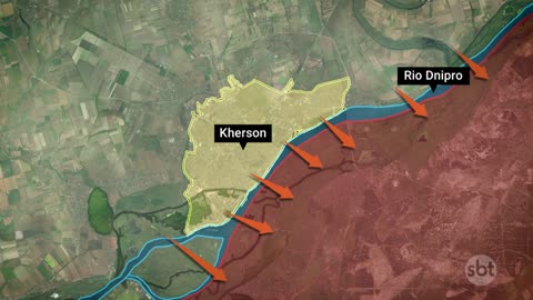 Rússia ordena retirada das tropas de Kherson | SBT Brasil