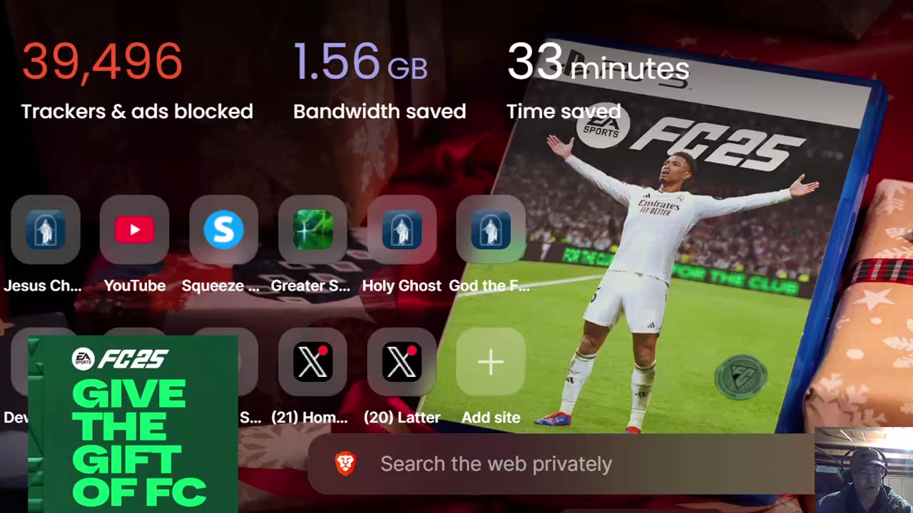 Brave Browser - Blocking Trackers and Ads etc - Good Day -12-07-24