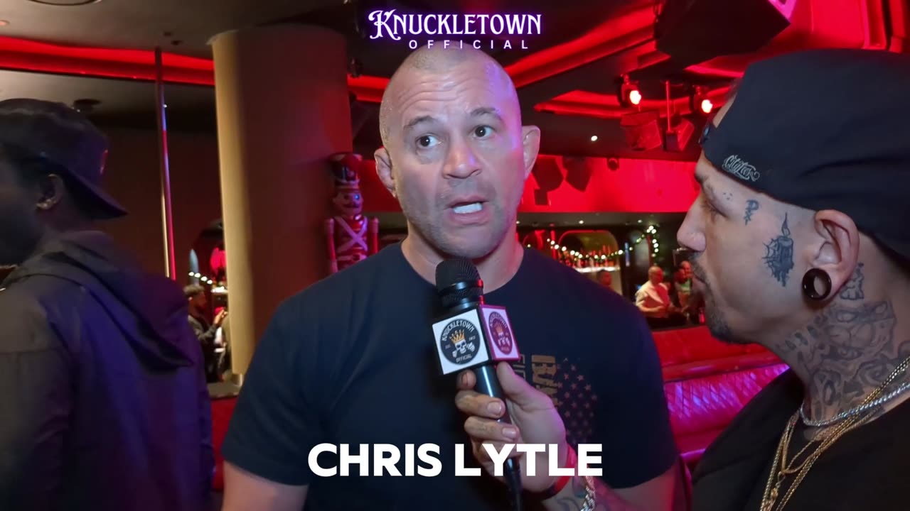 BKFC 70 Weigh-In Interview with Legend Chris Lytle. Bare Knuckle