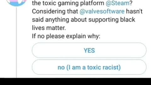 no (i am a toxic racist)