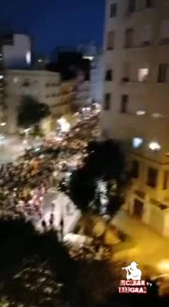 Valencia Spain Protestors March Against Vaccine Mandates, Passports, Covid Tyranny