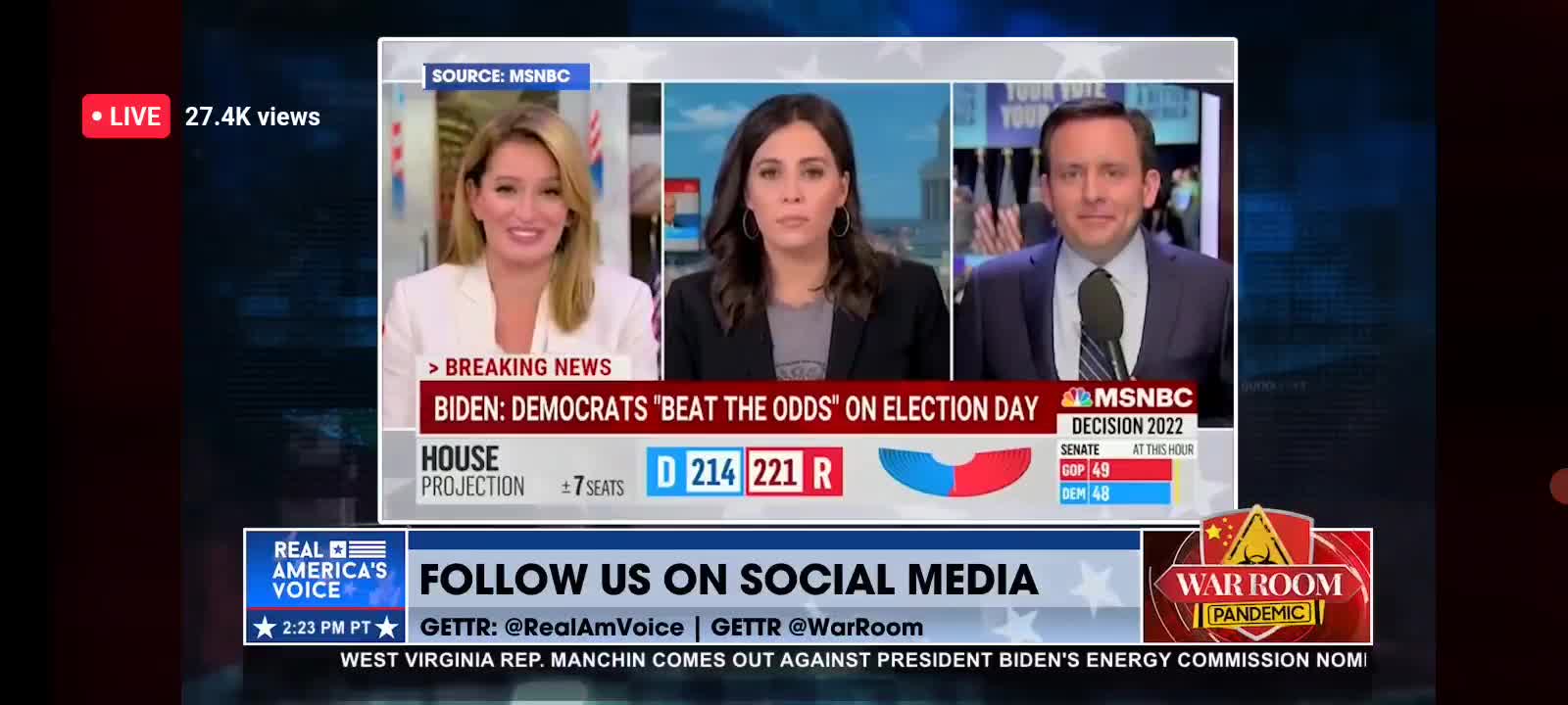 #Biden #DNC Celebrate loss.