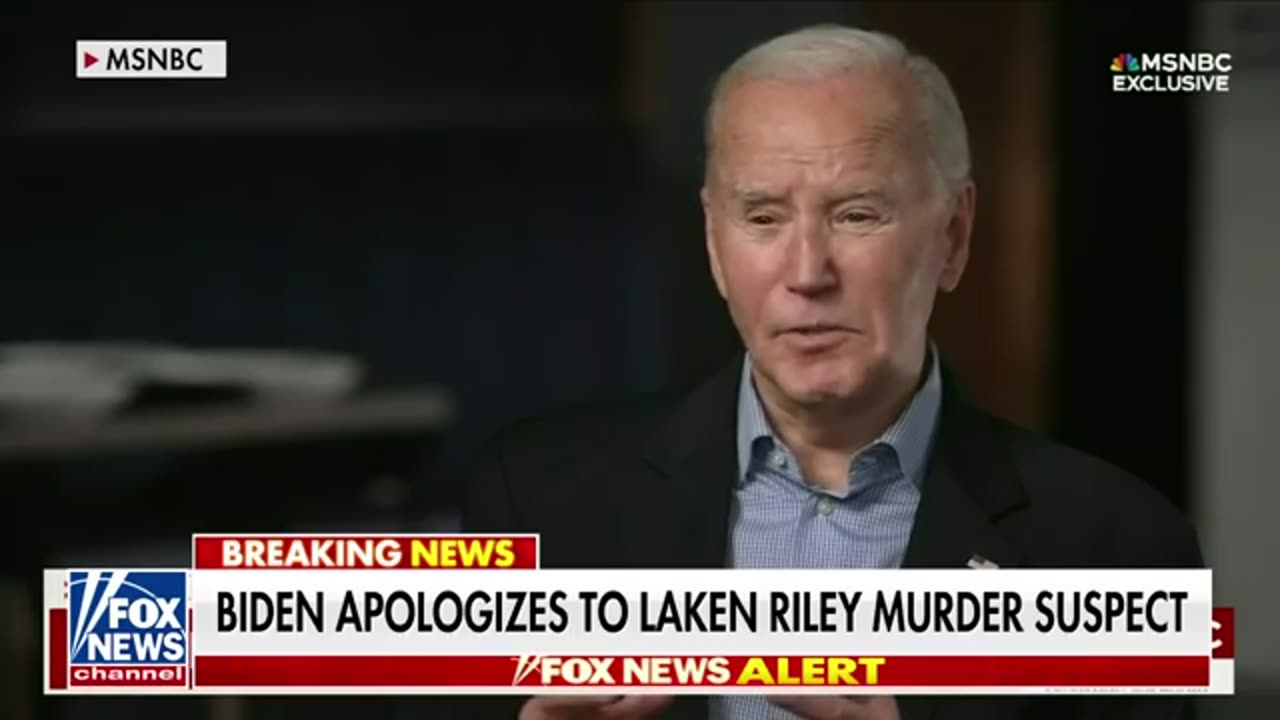 Biden caves to woke mob_ apologizes to Laken Riley suspect