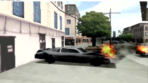 High speed chase of a 1970s car in Chicago in Driver 2 - part 6