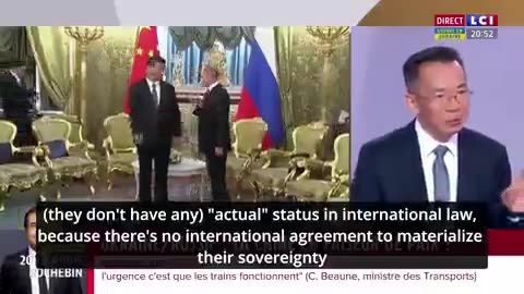 Chinese Ambassador to France Lu Shaye called Crimea historically Russian