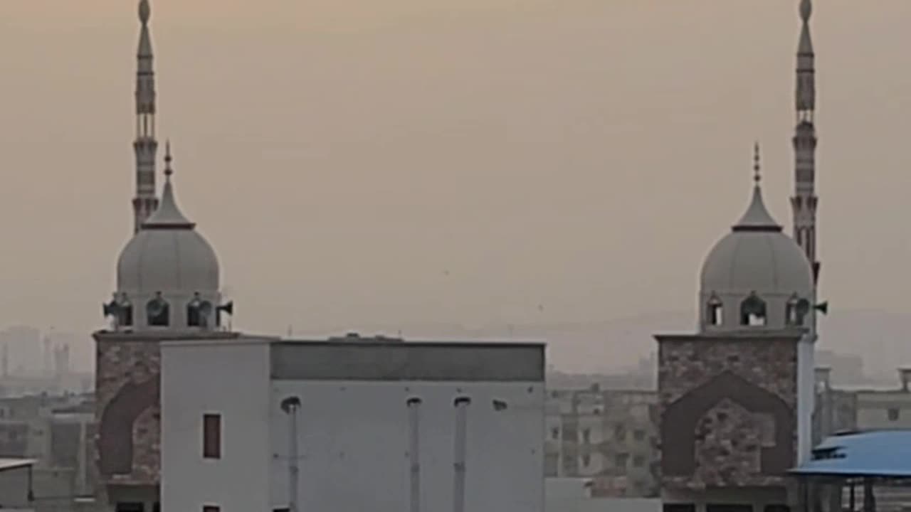 Beautiful Masjid Azan e Magrib