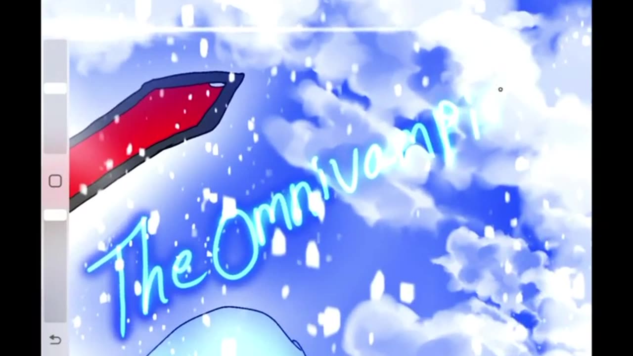 Speedpaint warrior in the snow