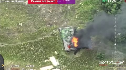 Ukrainians Destroy Russian BMP Near Liman