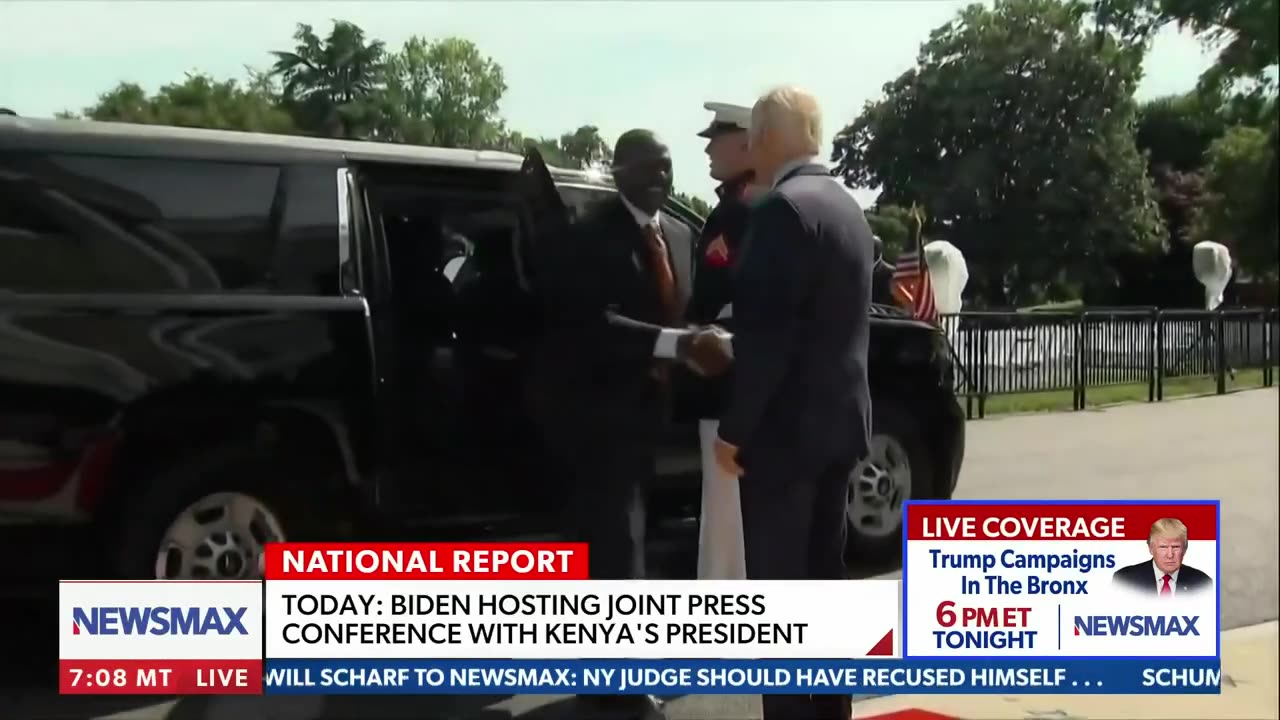 Biden's AWKWARD Greeting With Kenyan President William Ruto