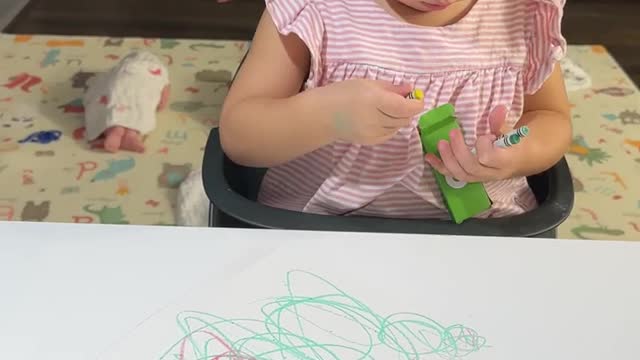 Funny Kids drawing! Funny baby video