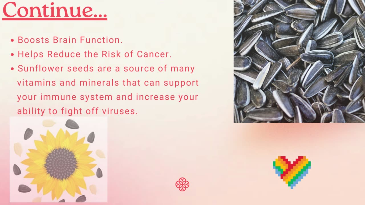 sunflower seeds | lower rates of cardiovascular disease,