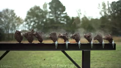 100,000 Magnetic Balls In Slow Motion!